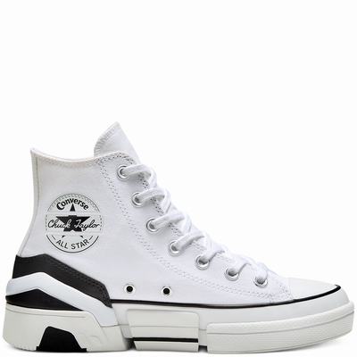 Női Converse Twisted CPX70 Magasszárú Cipő CO2675814 Fehér/Fekete